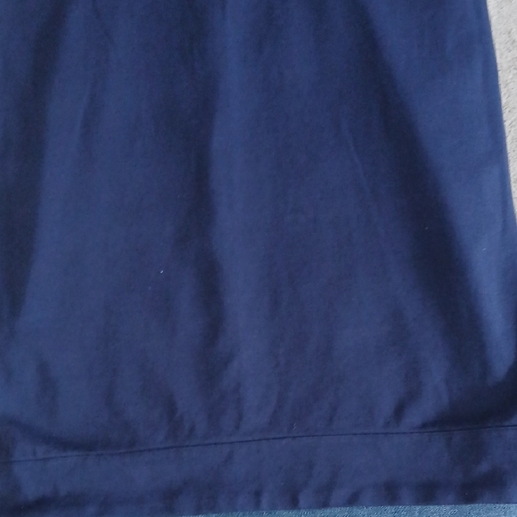 Taylor Midnight Blue Ruffle Mini Dress - Picture 15 of 16